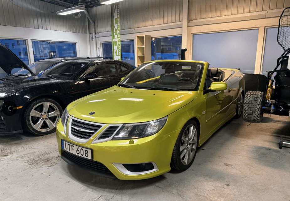 Bil i premium showroom